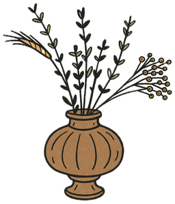 Flowers sticker example