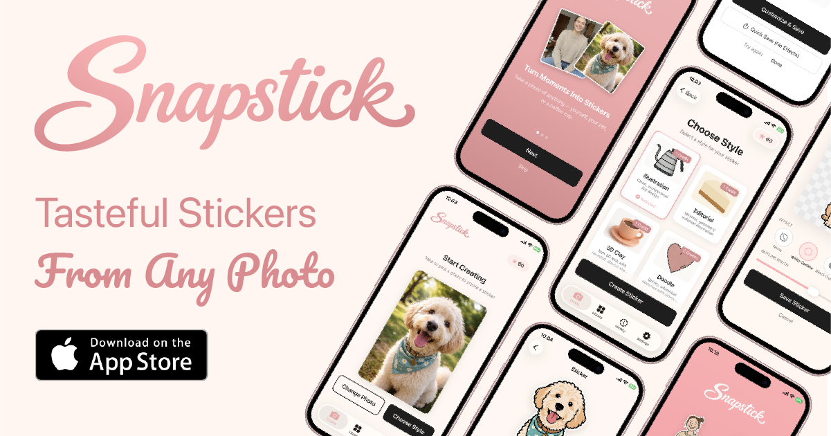 Snapstick - Stickers That Match Your Vibe